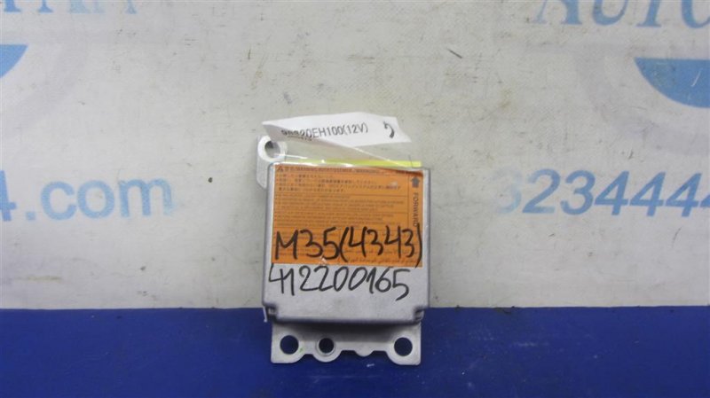 Блок управления AIRBAG INFINITI M35/M45 04-10 2006 Седан 3.5 VQ35DE 98820-EH125 Б/У