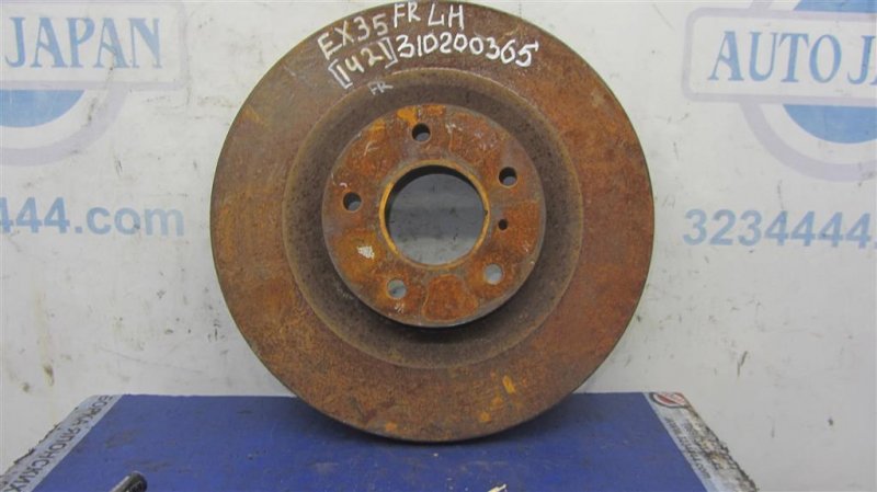 Тормозной диск передний INFINITI EX35(37) 07-12 2008 Внедорожник 3.5 VQ35HR 40206-EG000 Б/У