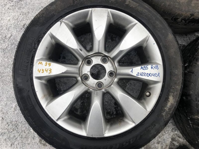 Диск R18 M35/M45 04-10 2006 Седан 3.5 VQ35DE