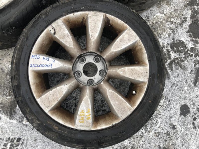 Диск R18 M35/M45 04-10 2006 Седан 3.5 VQ35DE
