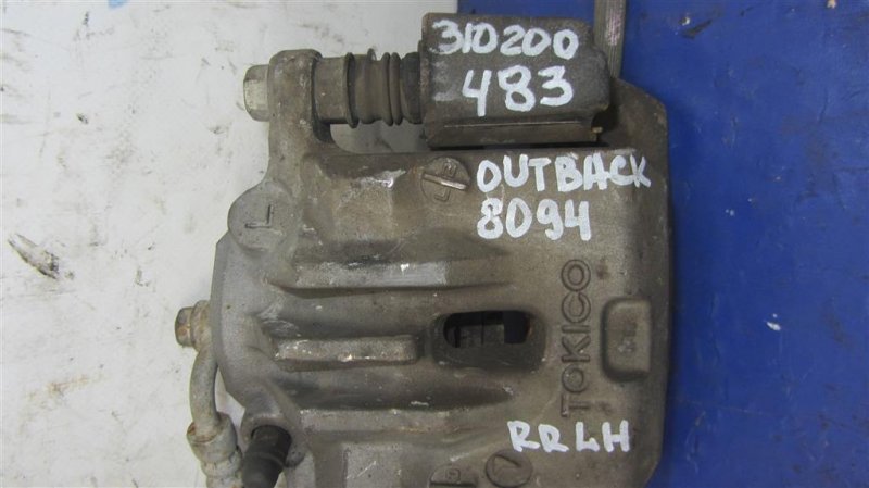 Суппорт тормозной задний левый OUTBACK 09-14 BR 2011 Внедорожник 2.5