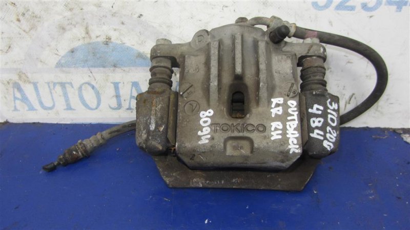 Суппорт тормозной задний правый SUBARU OUTBACK 09-14 BR 2011 Внедорожник 2.5 26692AJ000 Б/У