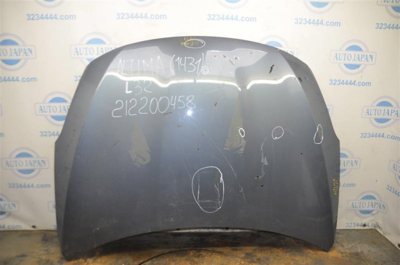 Капот NISSAN ALTIMA L32 07-12 2011 Седан 3.5 65100-ZX00A Б/У