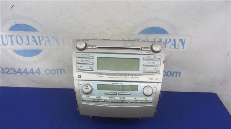 Запчасть магнитола TOYOTA CAMRY 40 06-11 2008 AHV40 2.4 2AZFXE 86120-06191 Б/У Магнитола TOYOTA CAMRY 40 06-11 2008 AHV40 2.4 2AZFXE 86120-06191 Б/У