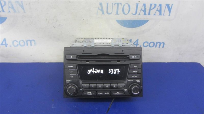 Магнитола KIA OPTIMA TF 11-16 2011 Седан 2.4 96170-2T651 Б/У