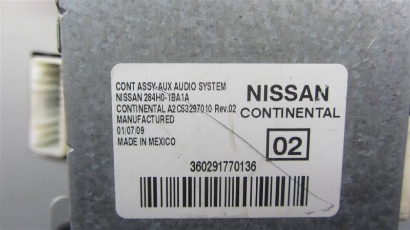 Монитор G25/G35/G37/Q40 06-14 2009 COUPE 3.7 VQ37VHR