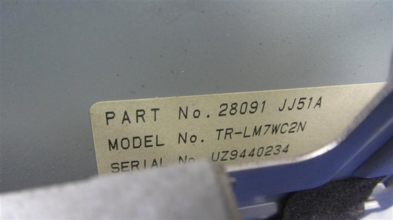 Монитор G25/G35/G37/Q40 06-14 2009 COUPE 3.7 VQ37VHR