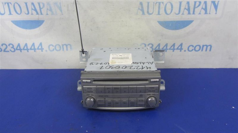 Запчасть магнитола TOYOTA AVALON 05-12 2007 GSX30 3.5 2GR-FE 86120-07060 Б/У Магнитола TOYOTA AVALON 05-12 2007 GSX30 3.5 2GR-FE 86120-07060 Б/У