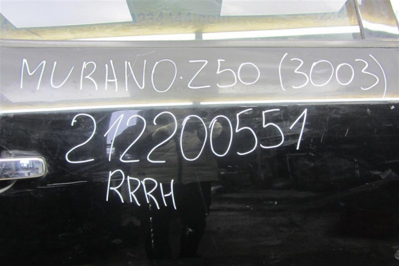 Дверь задняя правая MURANO Z50 02-07 2005 Внедорожник 3.5 Дверь задняя правая MURANO Z50 02-07 2005 Внедорожник 3.5