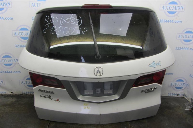 Крышка багажника ACURA RDX 06-12 2011 Внедорожник 2.3 68100-STK-A91ZZ Б/У