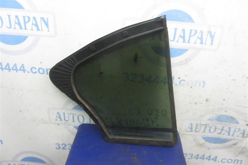 Стекло двери глухое заднее левое Q50 15-20