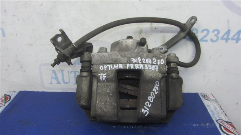 Суппорт тормозной передний правый KIA OPTIMA TF 11-16 2011 Седан 2.4 58130-3Q500 Б/У