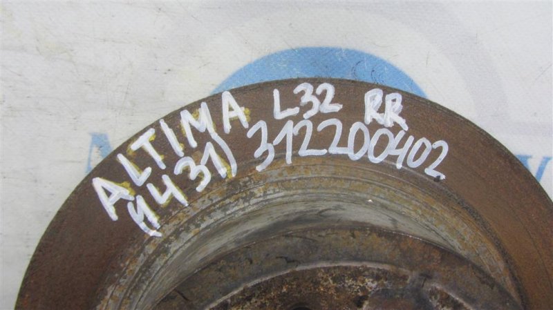 Тормозной диск задний ALTIMA L32 07-12 2011 Седан 3.5