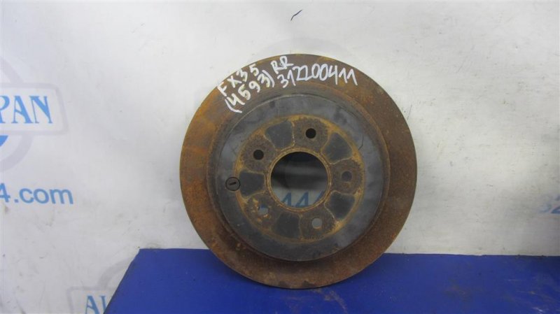 Тормозной диск задний INFINITI FX/QX70 S51 08-17 2011 Внедорожник 3.5 43206-CA000 Б/У