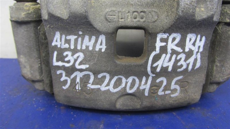Суппорт тормозной передний правый ALTIMA L32 07-12 2011 Седан 3.5