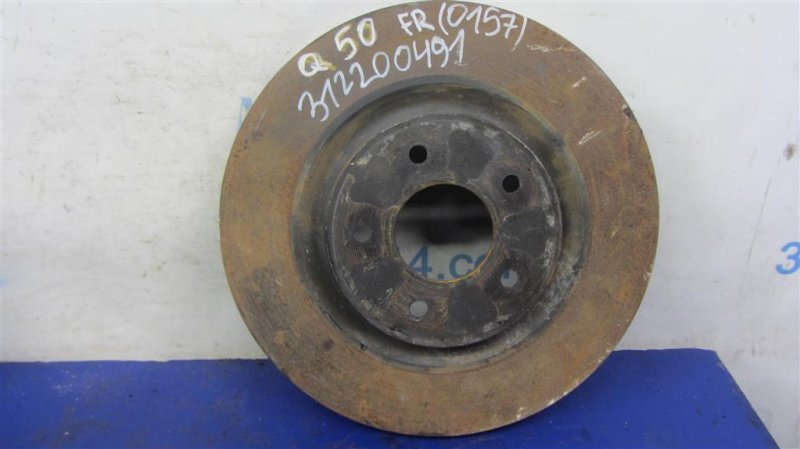 Тормозной диск передний INFINITI Q50 15-20 40206-JL00B Б/У