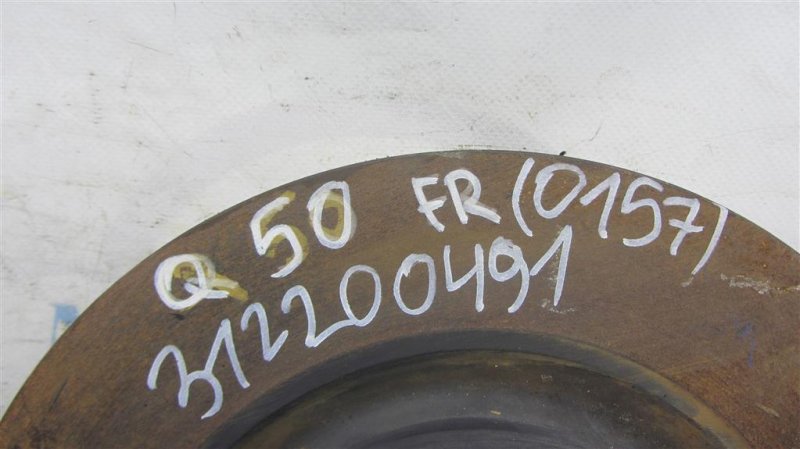 Тормозной диск передний Q50 15-20