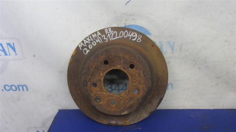 Тормозной диск задний NISSAN MAXIMA A34 03-08 43206-7Y000 Б/У