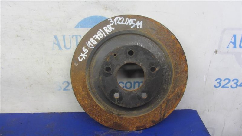 Тормозной диск задний MAZDA CX-5 (KE) 11-17 2013 Внедорожник 2.0 K011-26-251B Б/У