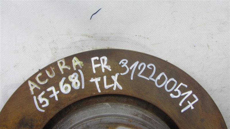 Тормозной диск передний TLX 14-17 2015 Седан 2.4