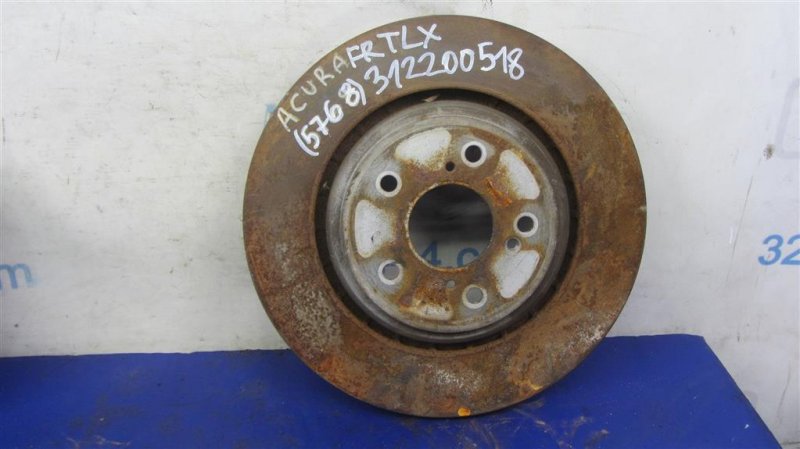 Тормозной диск передний ACURA TLX 14-17 2015 Седан 2.4 45251-TZ3-A00 Б/У