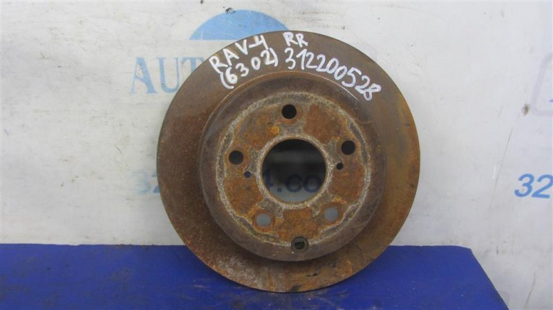 Тормозной диск задний TOYOTA RAV4 05-12 2008 GSA33 3.5 2GR-FE 4243142060 Б/У