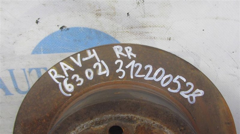 Тормозной диск задний RAV4 05-12 2008 GSA33 3.5 2GR-FE