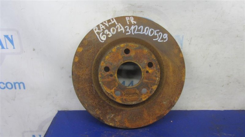 Тормозной диск передний TOYOTA RAV4 05-12 2008 GSA33 3.5 2GR-FE 4351242050 Б/У