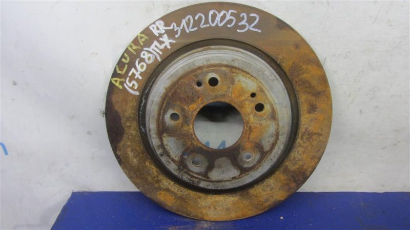 Запчасть тормозной диск задний ACURA TLX 14-17 2015 Седан 2.4 42510-TZ3-A51 Б/У Тормозной диск задний ACURA TLX 14-17 2015 Седан 2.4 42510-TZ3-A51 Б/У