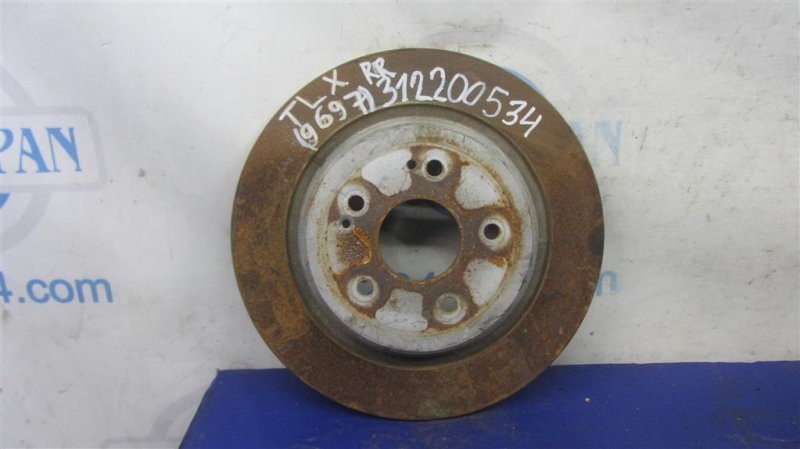 Тормозной диск задний ACURA TLX 14-17 2016 Седан 3.5 42510-TZ3-A51 Б/У