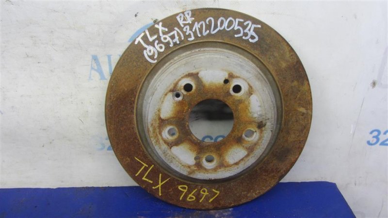 Запчасть тормозной диск задний ACURA TLX 14-17 2016 Седан 3.5 42510-TZ3-A51 Б/У Тормозной диск задний ACURA TLX 14-17 2016 Седан 3.5 42510-TZ3-A51 Б/У