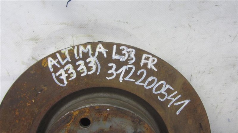 Тормозной диск передний ALTIMA L33 12-18 2016 L33 2.5