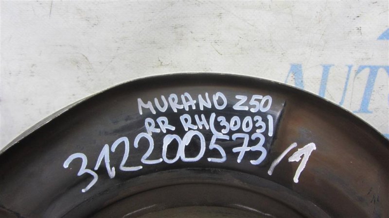 Цапфа задняя правая NISSAN MURANO Z50 02-07 Внедорожник 3.5 Цапфа задняя правая NISSAN MURANO Z50 02-07 Внедорожник 3.5