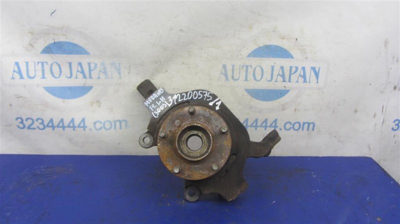 Запчасть ступица передняя левая NISSAN MURANO Z50 02-07 2005 Внедорожник 3.5 40202-CA010 Б/У Ступица передняя левая NISSAN MURANO Z50 02-07 2005 Внедорожник 3.5 40202-CA010 Б/У