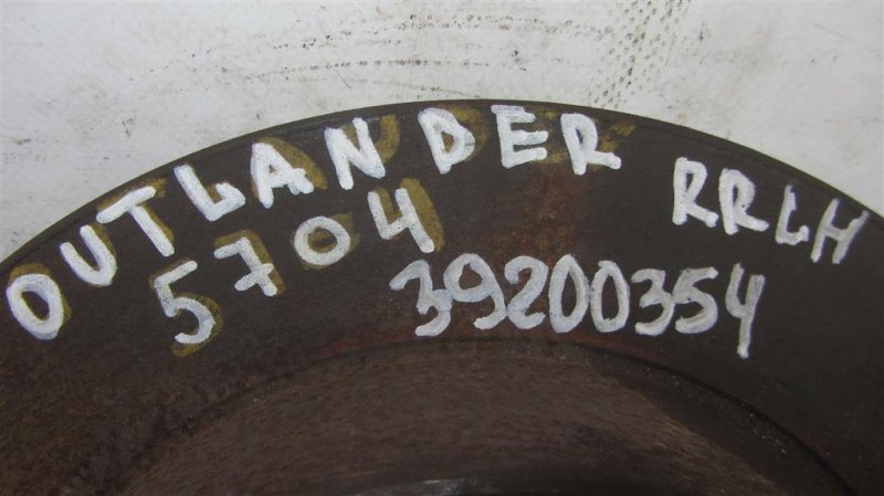 Тормозной диск задний OUTLANDER XL 05-13 2007 Внедорожник 3.0 Тормозной диск задний OUTLANDER XL 05-13 2007 Внедорожник 3.0