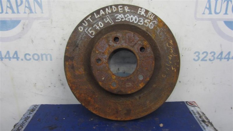 Тормозной диск передний MITSUBISHI OUTLANDER XL 05-13 2007 Внедорожник 3.0 4615A117 Б/У