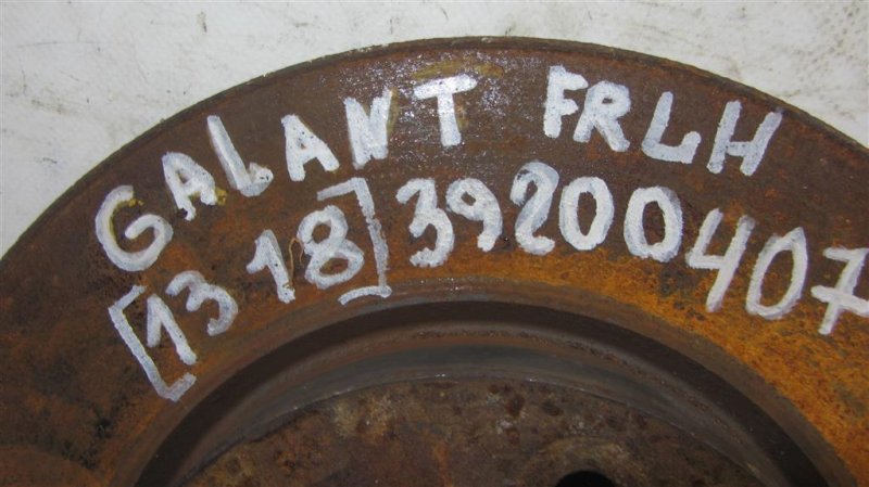 Тормозной диск передний GALANT 03-12 2009 Седан 2.4 Тормозной диск передний GALANT 03-12 2009 Седан 2.4