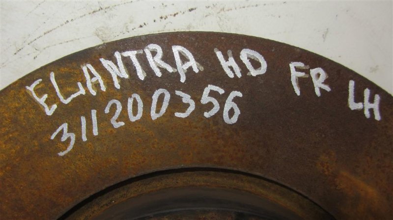 Тормозной диск передний ELANTRA HD 06-11 Тормозной диск передний ELANTRA HD 06-11