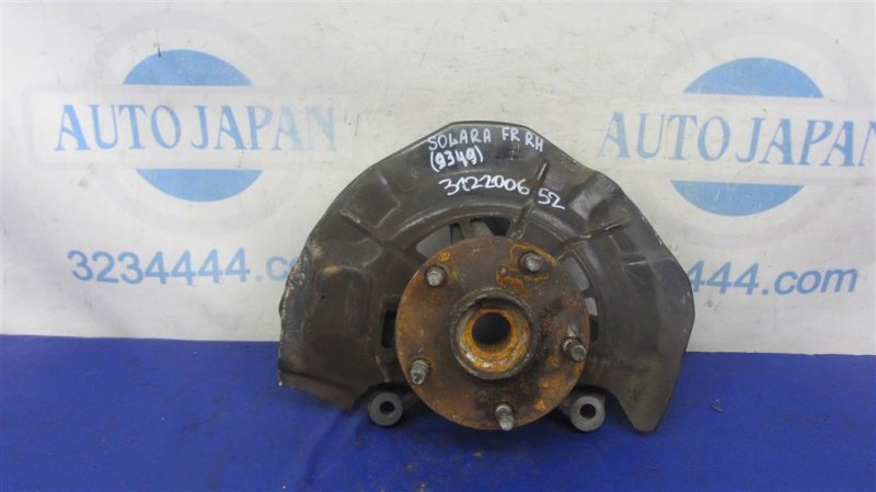 Кулак поворотный передний правый SOLARA 03-09 2008 MCV31 Кабриолет 3.3 3MZFE Кулак поворотный передний правый SOLARA 03-09 2008 MCV31 Кабриолет 3.3 3MZFE
