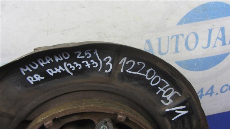 Цапфа задняя правая NISSAN MURANO Z51 07-14 Внедорожник 3.5