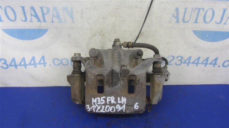 Суппорт тормозной передний левый INFINITI M35/M45 04-10 41011-EG000 Б/У