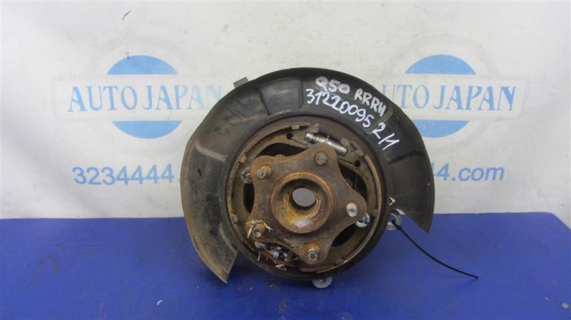 Запчасть цапфа задняя правая INFINITI Q50 15-20 43018-4GA0A Б/У Цапфа задняя правая INFINITI Q50 15-20 43018-4GA0A Б/У