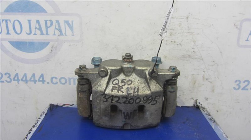 Суппорт тормозной передний левый INFINITI Q50 15-20 41011-4GA0A Б/У