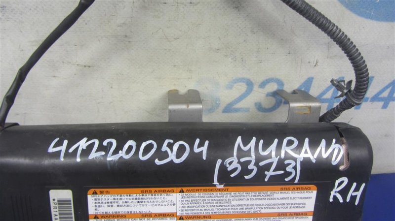 Подушка безопасности в сиденье правая MURANO Z51 07-14 2009 Внедорожник 3.5 Подушка безопасности в сиденье правая MURANO Z51 07-14 2009 Внедорожник 3.5