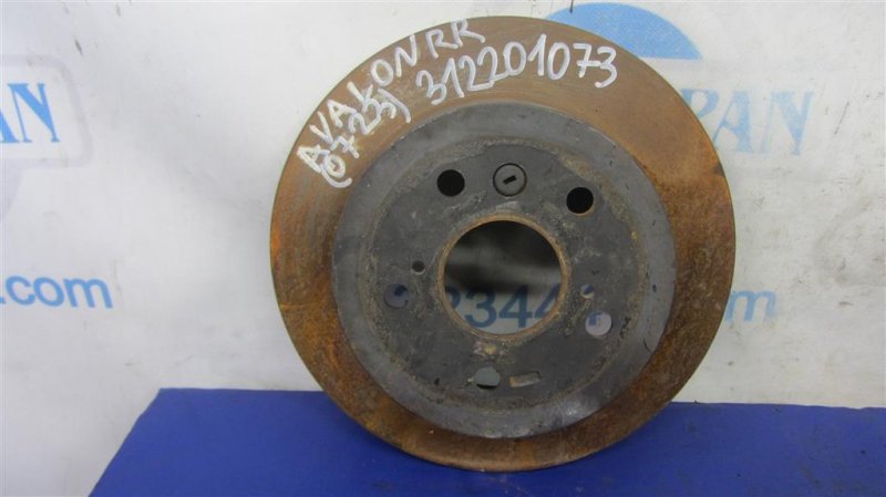 Тормозной диск задний TOYOTA AVALON 05-12 2007 GSX30 3.5 2GR-FE 42431-06110 Б/У