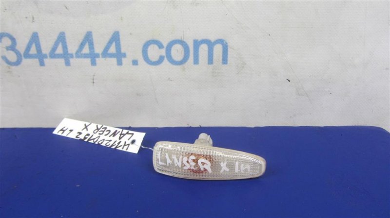 Повторитель поворота в крыло левый MITSUBISHI LANCER X 10 07-15 8351A001 Б/У