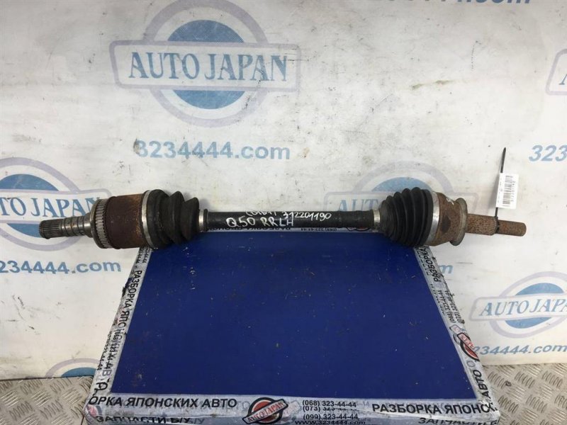 Запчасть привод задний задний левый INFINITI Q50 15-20 2018 Седан 3.0 VR30DDTT 39601-4GB0A Б/У Привод задний задний левый INFINITI Q50 15-20 2018 Седан 3.0 VR30DDTT 39601-4GB0A Б/У