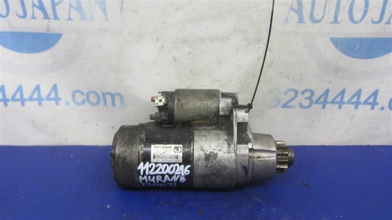Стартер NISSAN MURANO Z50 02-07 2005 Внедорожник 3.5 23300-CA000 Б/У