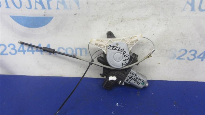 Стеклоподъемник задний левый SUBARU OUTBACK 09-14 BR 2011 Внедорожник 2.5 61042AJ01A Б/У