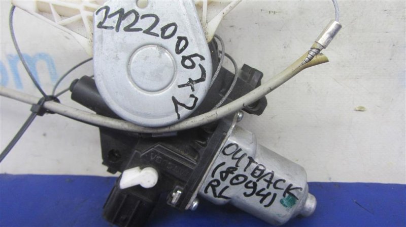 Стеклоподъемник задний левый OUTBACK 09-14 BR 2011 Внедорожник 2.5
